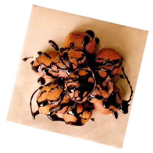 Mini pączki po 150g - Polewa: czekoladowa